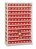 Grundsteckregal mit 104 Regalkästen, HxBxT 1790 x 1000 x 400 mm, rot | KB2643