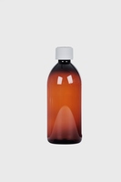 Plastic Bottle - Pharmasafe Amber PET Ready Capped Bottles - 500ml