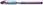 Kugelschreiber Slider Basic, Kappenmodell, XB, violett, Schaftfarbe: transparent