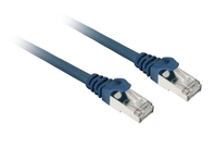 SHARKOON PATCH NETWORK CABLE SFTP, RJ-45, WITH CAT.7A RAW CABLE(BLUE, 50CM)