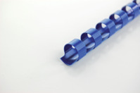 Plastikbinderücken CombBind, A4, PVC, 10 mm, 100 Stück, blau