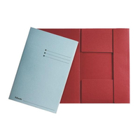 Leitz Esselte Folder with 3 flaps Folio, Green Groen