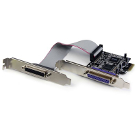 StarTech.com 2-poort PCI Express / PCI-E Parallelle Adapter Kaart IEEE 1284 met Low Profile Bracket