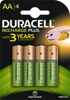 Duracell Rechargeable Plus AA Rechargeable battery Nickel-Metal Hydride (NiMH)