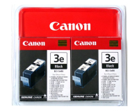 Canon BCI-3EBK, 2-pack Druckerpatrone Original Schwarz