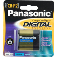Panasonic Photo Lithium Battery CR-P2 Batería de un solo uso Óxido de níquel (NiOx)