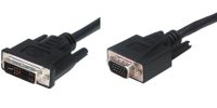 Tecline 38905 Videokabel-Adapter 5 m VGA (D-Sub) DVI Schwarz