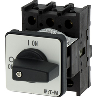 Eaton P1-25/E interruttore elettrico Toggle switch 3P Nero, Bianco