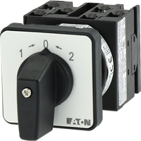 Eaton T0-3-8216/E electrical switch Toggle switch 3P Black, Metallic