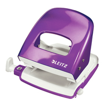 Leitz NeXXt 5008 WOW hole punch 30 sheets Purple, White