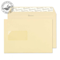 Blake Wallet Window Peel and Seal Vellum Wove C5 162x229 120gsm (Pk 500)