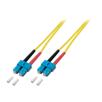 EFB Elektronik O2513.0,5 fibre optic cable 0.5 m SC OS2 Yellow