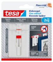 TESA 77777-00000 home storage hook Indoor Universal hook Red, White 2 pc(s)