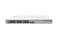 Mikrotik CRS326-24G-2S+RM netwerk-switch Managed L2 Gigabit Ethernet (10/100/1000) Grijs