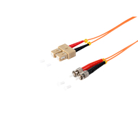 S-Conn 77913 InfiniBand/fibre optic cable 3 m SC ST OM2 Oranje