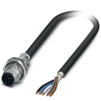 Phoenix Contact 1419409 cable para sensor y actuador 1 m M12 Negro