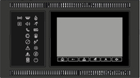 Bosch FPE-8000-PPC érintőképernyős kezelőpanel 17,8 cm (7") 800 x 480 pixelek