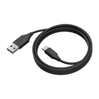 Jabra 14202-10 USB kábel 2 M USB 3.2 Gen 1 (3.1 Gen 1) USB A USB C Fekete