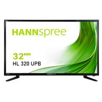 Hannspree HL 320 UPB Panneau plat de signalisation numérique 80 cm (31.5") TFT 400 cd/m² Full HD Noir