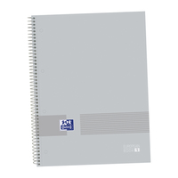 Oxford 400149496 cuaderno y block A4+ 80 hojas Gris