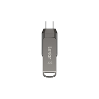 Lexar JumpDrive LJDD400032G-BNQNG USB flash drive 32 GB USB Type-C 3.2 Gen 1 (3.1 Gen 1) Grey