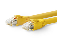 Vivolink PROCAT70 hálózati kábel Sárga 70 M Cat6a F/FTP (FFTP)