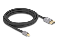 DeLOCK 81093 DisplayPort kabel 3 m Mini DisplayPort Grijs