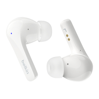 Belkin SoundForm Motion Headset True Wireless Stereo (TWS) Hallójárati Hívások/zene/sport/általános Bluetooth Fehér
