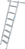 Krause 125118 ladder Hook ladder Aluminium