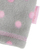 PLAYSHOES Fleece-Schlauchschal Punkte Halsbekleidung Grau