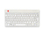 R-Go Tools Ergonomische Tastatur R-Go Compact Break, kompakte Tastatur mit Pausensoftware, AZERTY (FR), Bluetooth, Weiß