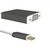 Qoltec 50428 USB grafische adapter Zwart, Wit