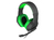 GENESIS Argon 200 Zestaw słuchawkowy Przewodowa Opaska na głowę Gaming Czarny, Zielony