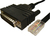 Cisco CAB-CONAUX= cable de serie Negro 1,8 m DB25 RJ-45