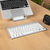 R-Go Tools Ergonomische Tastatur R-Go Compact Break, kompakte Tastatur mit Pausensoftware, QWERTY (US), Bluetooth, Weiß