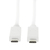 LogiLink CU0131 câble USB 1 m USB 3.2 Gen 2 (3.1 Gen 2) USB C Blanc