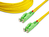 Lightwin LDP-09 E2/APC-E2/APC 15.0 Glasfaserkabel 15 m 2x E-2000 (LSH) OS2 Gelb