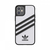 Adidas 3-Stripes custodia per cellulare 13,7 cm (5.4") Cover Nero, Bianco