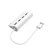 Hama | USB HUB con 4 Puertos (Concentrador USB con rápida Transferencia de Datos, Adaptador multipuertos USB. 4 en 1), Color Blanco