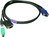 LevelOne ACC-3203 toetsenbord-video-muis (kvm) kabel Zwart 5 m