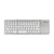 MediaRange MROS133 teclado Bluetooth QWERTZ Alemán, Suizo Plata