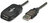 Manhattan USB-A to USB-A Extension Cable, 10m, Male to Female, Active, 480 Mbps (USB 2.0), Daisy-Chainable, Built In Repeater, Equivalent to USB2AAEXT10M, Hi-Speed USB, Black, T...