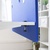 Panneau acoustique séparateur de bureau, 120x60cm, Bleu