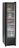 Bartscher Glastürenkühlschrank 300L | Innenbeleuchtung: Ja | Maße: 48 x 77,5 x