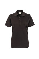 Damen Poloshirt MIKRALINAR®, schokolade, XS - schokolade | XS: Detailansicht 1