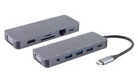 shiverpeaks BASIC-S USB-Dockingstation 11in1, USB-C Stecker (22229592)