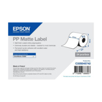 EPSON PP Matte Label - Continuous Roll: 51mm x 29m
