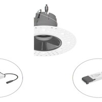 LED-Einbauleuchte modular Konfigurationstype F03R09SM0640L15P