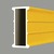 STABILA Wasserwaage Type 96-2, 244 cm, extrasteifes Alu-Profil, 1 Horizontal-Libelle, 2 Vertikal-Libellen, stoßdämpfende Endkappen, integrierte Rutsch-Stopper, Made in Germany
