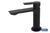 GRIFO MONOMANDO LAVABO NEGRO MATE 25MM MODELO KERCH